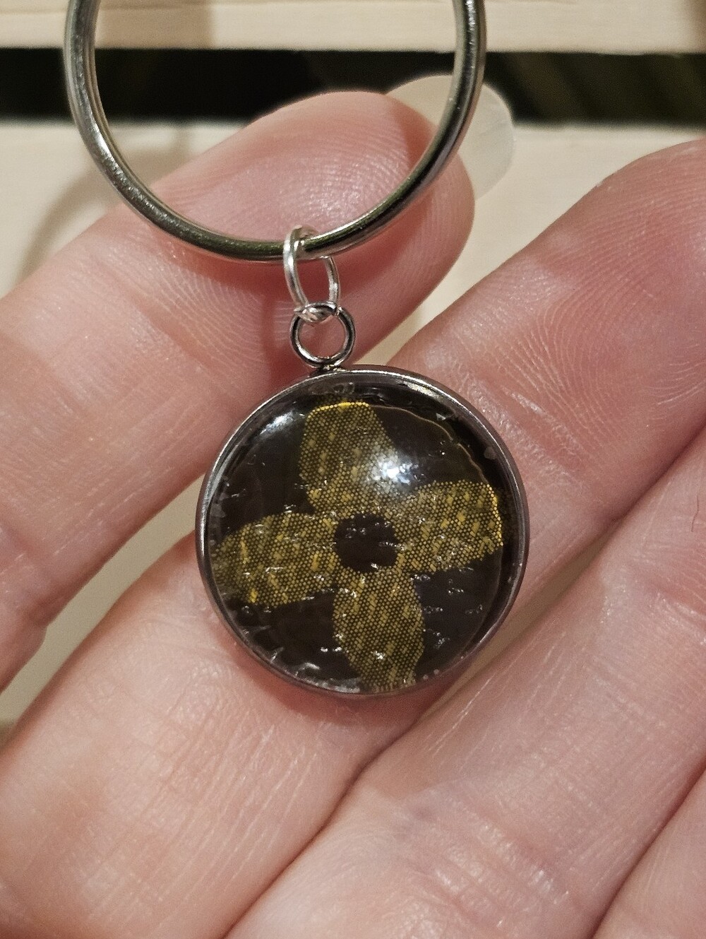 Louis Vuitton Piece In Pendant On Keychain/Bagcharm